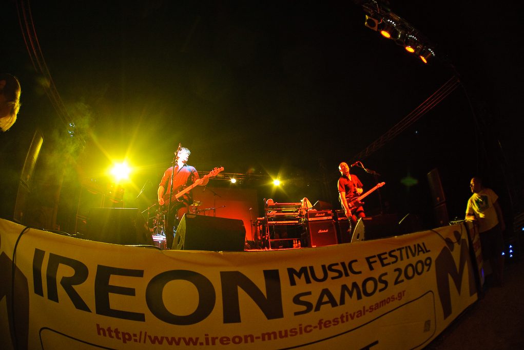 Koncert på Ireon Music Festival på Samos